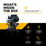 1,000 PSI 2.0 GPM Hot Water Electric Pressure Washer with General T9051EBF triplex pump - 1250