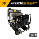 3,500 PSI 5.2 GPM Hot Water Diesel Pressure Washer Skid with General Triplex Pump - 5640DG