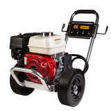 3,100 PSI 3.1GPM Cold Water Gas Pressure Washer Honda GX200 and CP Triplex Pump on Aluminum Frame - B3165HAAS