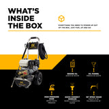 3,100 PSI 3.1 GPM Cold Water Gas Pressure Washer with Honda GX200 Engine and CP Triplex Pump on Stainless Steel Frame - B3165HSAS