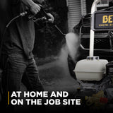 3,100 PSI 3.1 GPM Cold Water Gas Pressure Washer with Honda GX200 Engine and CP Triplex Pump on Stainless Steel Frame - B3165HSAS