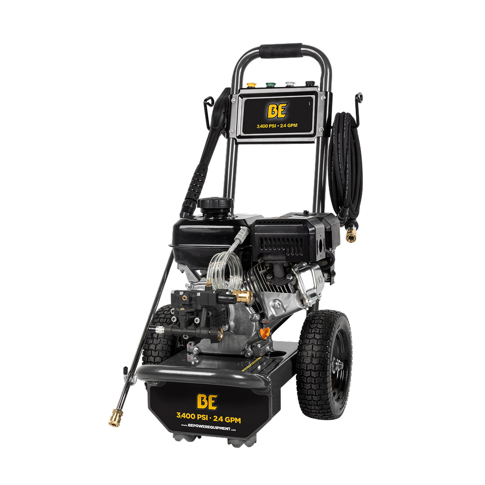3,400PSI 2.5GPM Cold Water Gas Pressure Washer Powerease 223cc Engine and CP Axial Pump - B3475PX