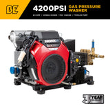 4,200 PSI 8.5 GPM Truck Mount Cold Water Gas Pressure Washer - B3528HETBGS