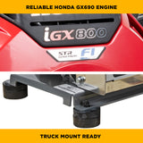 4,200 PSI 8.5 GPM Truck Mount Cold Water Gas Pressure Washer - B3528HETBGS