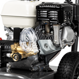 3,800 PSI 2.5 GPM Cold Water Gas Pressure Washer with Honda GX200 Engine and CP Triplex Pump - B3865HA