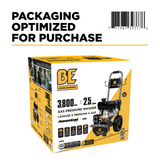 3,800 PSI 2.5 GPM Cold Water Gas Pressure Washer PowerEase R225 Engine and CP Triplex Pump - B3875PA