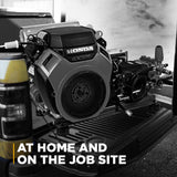 4,000 PSI 8.2 GPM Truck Mount Cold Water Gas Pressure Washer with Honda GX690 Electric Start Engine and General Belt Drive Triplex Pump - B4024HETBGS