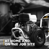 4,200 PSI 4.2 GPM Cold Water Gas Pressure Washer with Honda GX390 Engine and General Belt Drive Triplex Pump on Aluminum Frame - B4213HABGS