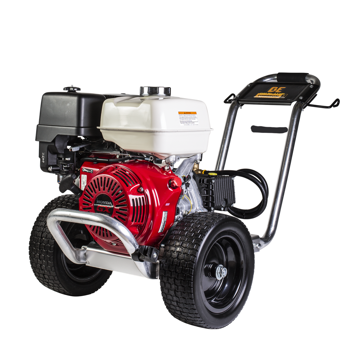 4,200 PSI 4.2 GPM Cold Water Gas Pressure Washer Honda GX390 Engine and General Triplex Pump on Aluminum  Frame - B4213HAGS