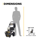 4,200 PSI 4.2 GPM Cold Water Gas Pressure Washer with Honda GX390 Engine and CP Triplex Pump - B4213HAS