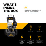 4,200 PSI 4.2 GPM Cold Water Gas Pressure Washer with Honda GX390 Engine and CP Triplex Pump - B4213HAS