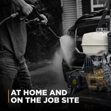 4,200 PSI 4.2 GPM Cold Water Gas Pressure Washer with Honda GX390 Engine and CP Triplex Pump - B4213HA