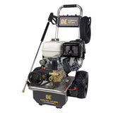 4,200 PSI 4.2 GPM Cold Water Gas Pressure Washer with Honda GX390 Electric Start Engine and CP Triplex Pump on Stainless Steel Frame - B4213HESAS