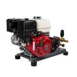 4,200 PSI 4.2 GPM Truck Mount Cold Water Gas Pressure Washer with Honda GX390 Electric Start Engine and General Belt Drive Triplex Pump - B4213HETBGS