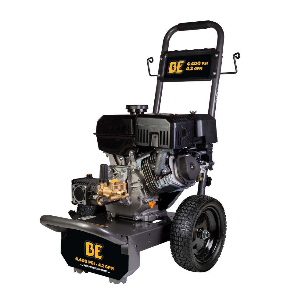 4,400 PSI 4.2 GPM Cold Water Gas Pressure Washer Powerease 420cc Engine and CP Triplex Pump - B4415PA