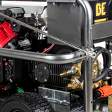 5,000 PSI 5.0 GPM Cold Water Gas Pressure Washer with Honda GX690 Engine and Comet Belt Drive Triplex Pump on Roll Cage Frame - PE-5024HWEBCOM