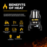 2,000 PSI - 3.5 GPM Hot Water Electric Pressure Washer with Triplex Pump - HW205EBA
