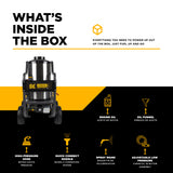 3,600 PSI - 2.5 GPM Hot Water Pressure Washer - HW3665HA