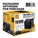 10,500 Watt Tri-Fuel Digital Inverter Generator - BE10500IT
