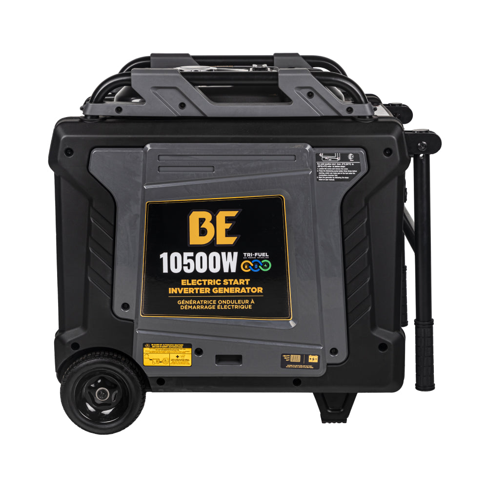 10,500 Watt Tri-Fuel Digital Inverter Generator - BE10500IT