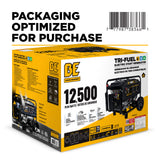 12,500 Watt Tri-Fuel Generator - BE12500T