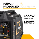 4,000 Watt Digital Inverter Generator - BE4000I