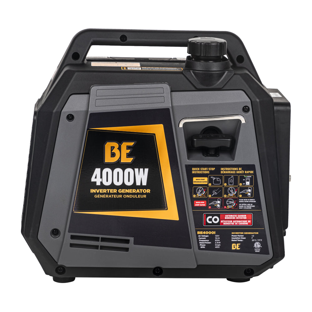 4,000 Watt Digital Inverter Generator - BE4000I
