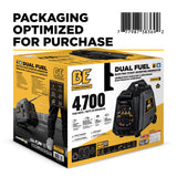 4,700 Watt Dual-Fuel Digital Inverter Generator - BE4700ID
