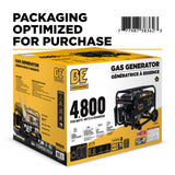 4,800 Watt Generator - BE4800