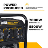 7,000 Watt Generator - BE7000