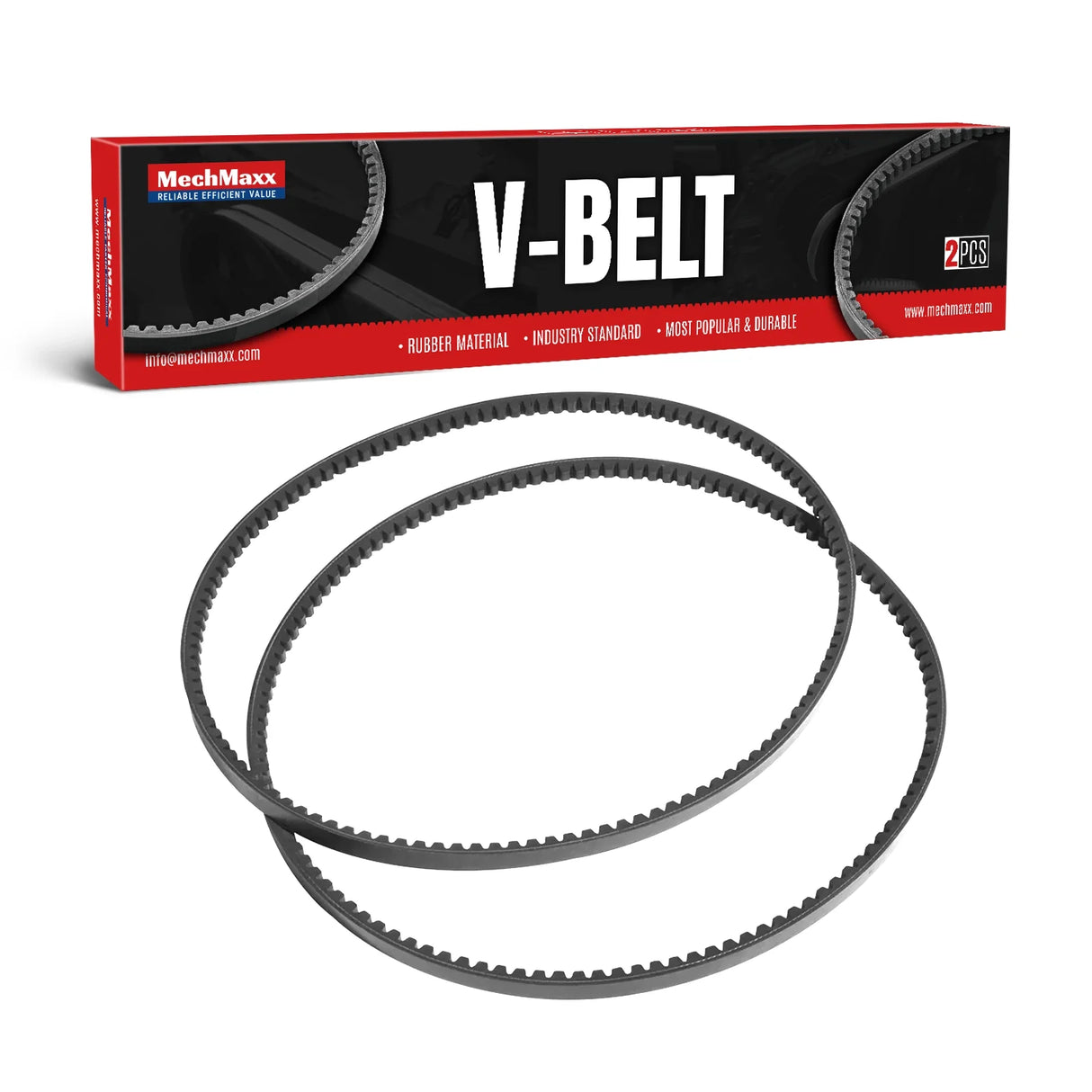 MechMaxx ( 1 Pack / 2 Pcs ) Belt for Trencher TCR1500, 17*991 (SKU: 120200; 120201）