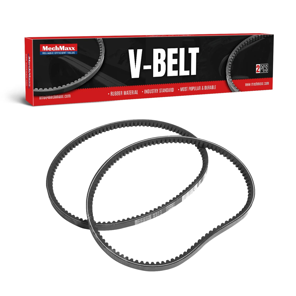 MechMaxx ( 1 Pack / 2 Pcs ) Belt for Trencher TCR650, 17*965 (SKU: 120100）