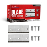 MechMaxx ( 1 Pack / 2 Pcs ) Blade for Wood Chipper GS650 (SKU: 110100; 110101）