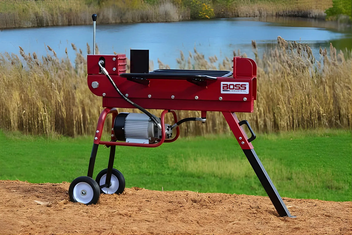 Boss Industrial 10 Ton Electric Log Splitter ED10T20