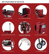 Boss Industrial 10 Ton Electric Log Splitter ED10T20
