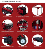 Boss Industrial 27 Ton Gas Log Splitter Bundle WD27T-BND