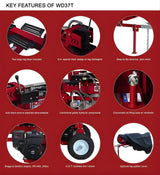 Boss Industrial 37 Ton Gas Log Splitter WD37T