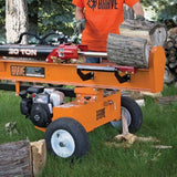 Brave Tow Behind Log Splitter 30-Ton Vertical/Horizontal Portable Gas with Honda GC190 Engine