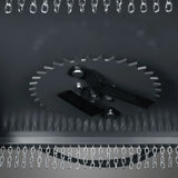 42'' Mini Skid Steer Brush Cutter, Hydraulic Motor