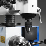 MechMaxx 1 HP 16''x16'' Multi-Function Metal Lathe Milling Machine Head for Metalworking Lathe, Drilling, and Milling Operations with Powerful Motor, Perfect for DIY, Workshops, and Professional Combination Metalworking Projects without Stand CLM1620