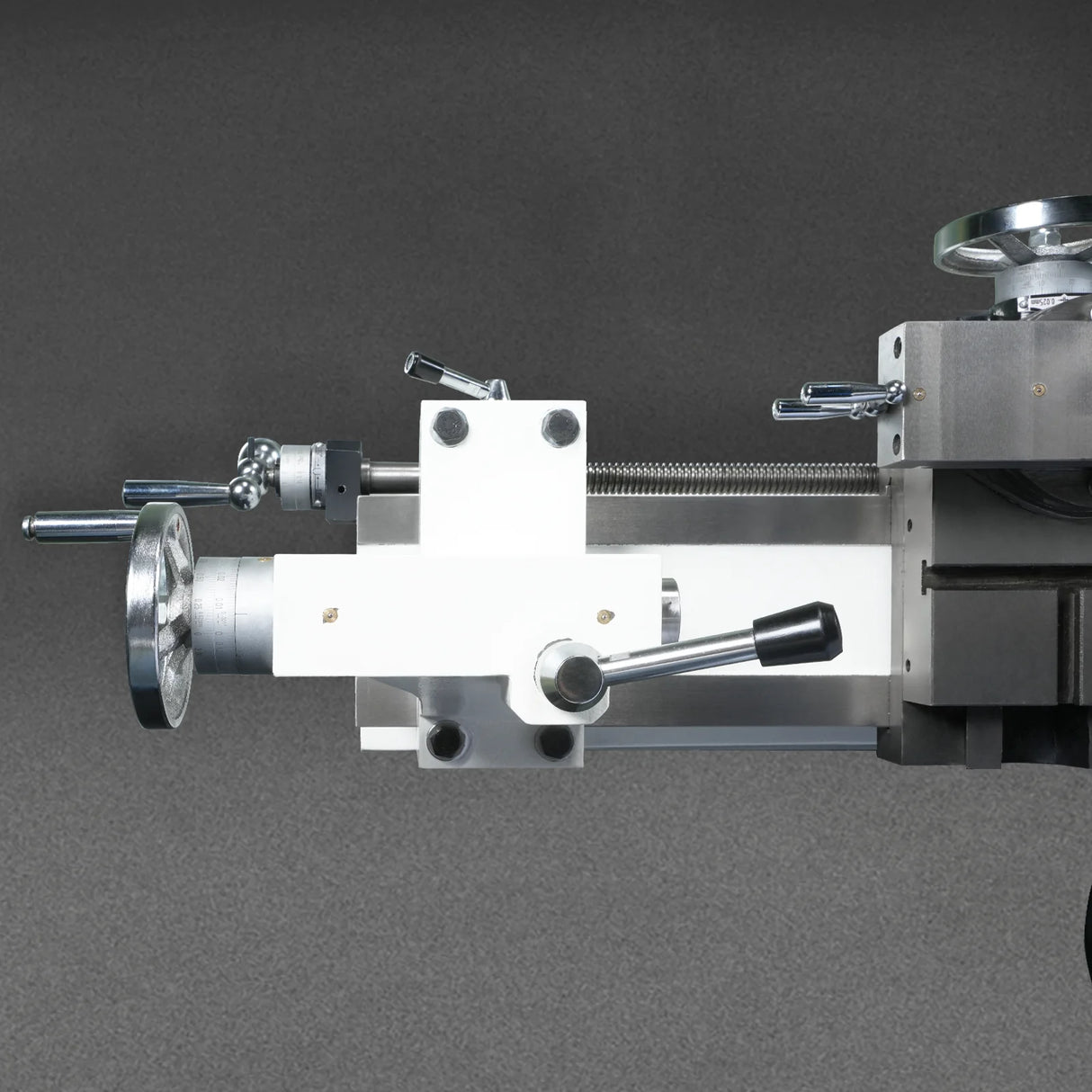MechMaxx 1 HP 16''x16'' Multi-Function Metal Lathe Milling Machine Head for Metalworking Lathe, Drilling, and Milling Operations with Powerful Motor, Perfect for DIY, Workshops, and Professional Combination Metalworking Projects without Stand CLM1620