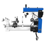 MechMaxx 1 HP 16''x32'' Multi-Function Metal Lathe Milling Machine Head for Metalworking – Lathe, Drilling, and Milling Operations with Powerful Motor, Perfect for DIY, Workshops, and Professional Metalworking Projects without Stand CLM1632