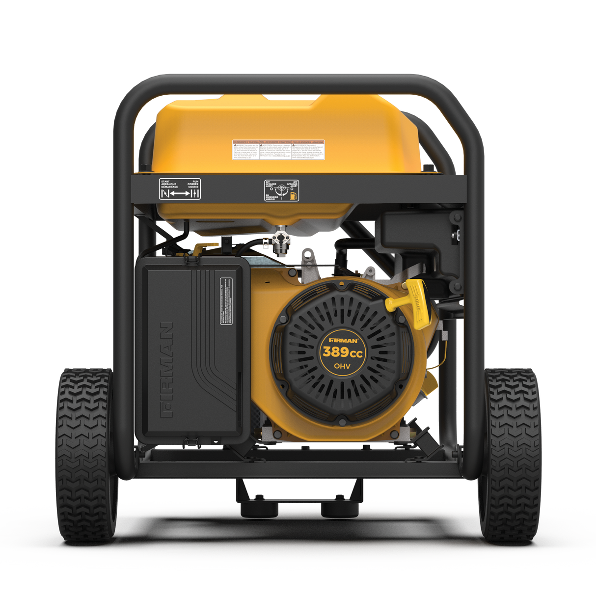 Gas Portable Generator 8350W Recoil Start 120/240V