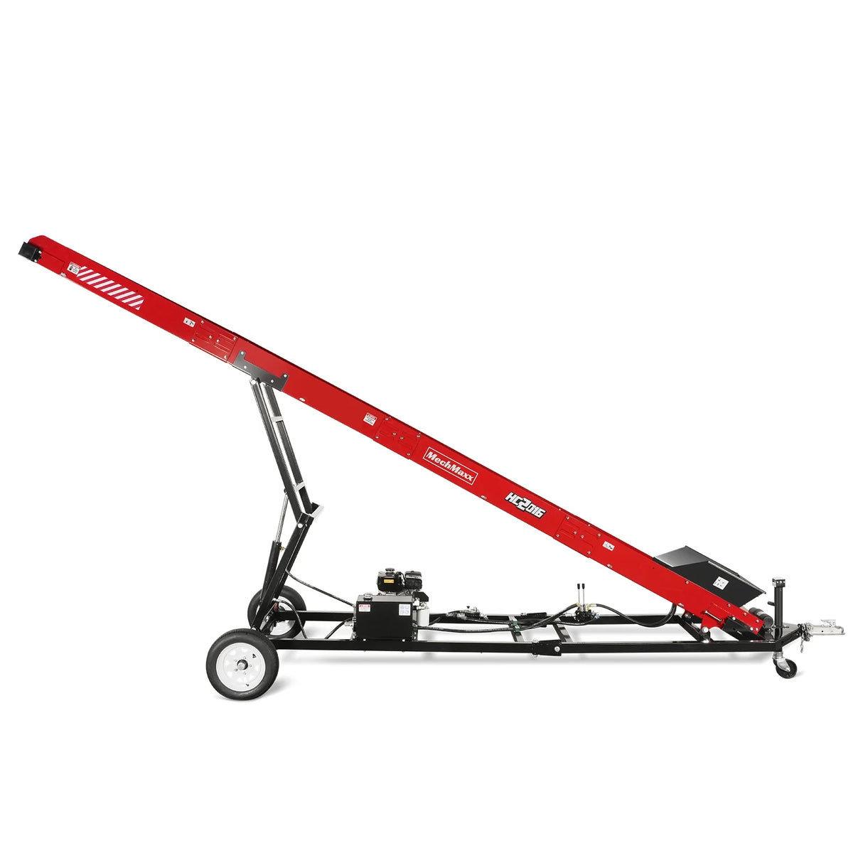 Firewood Conveyor,  7HP 212cc Gasoline Powered Max. 124" Lift Height,  236'' Length,  16" Width,  HC2016