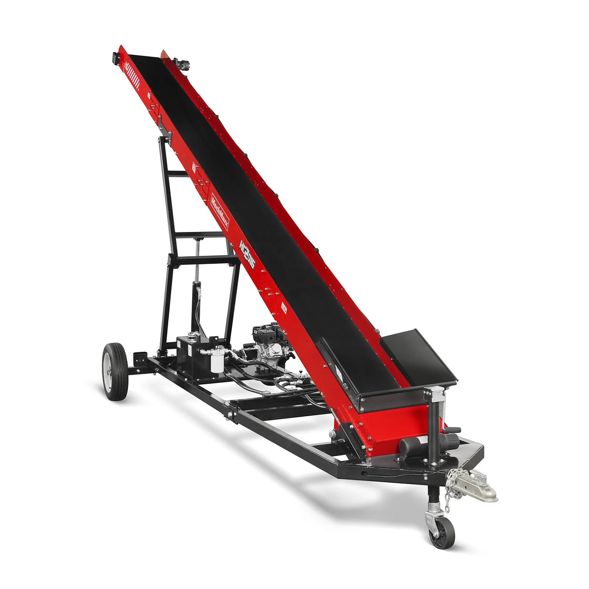 Firewood Conveyor,  7HP 212cc Gasoline Powered Max. 124" Lift Height,  236'' Length,  16" Width,  HC2016