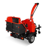 MechMaxx 25hp 750cc Twin Cylinder ZONSEN Petrol Engine 7" Hydraulic Feeding Wood Chipper,  DCH7