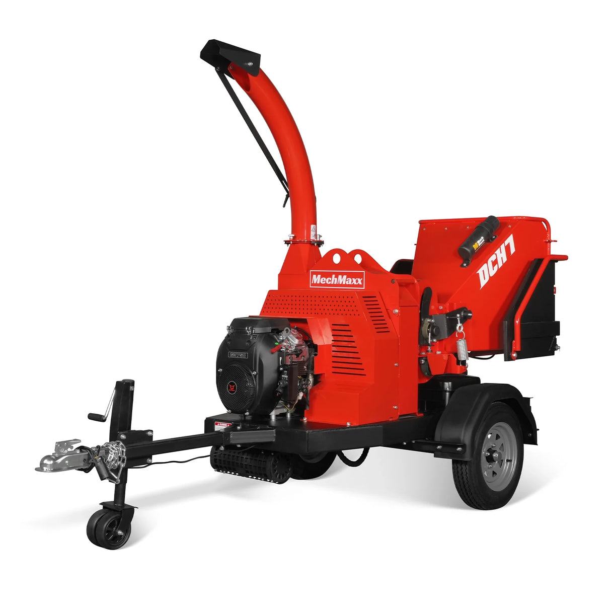 MechMaxx 25hp 750cc Twin Cylinder ZONSEN Petrol Engine 7" Hydraulic Feeding Wood Chipper,  DCH7