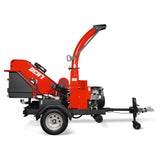 MechMaxx 25hp 750cc Twin Cylinder ZONSEN Petrol Engine 7" Hydraulic Feeding Wood Chipper,  DCH7