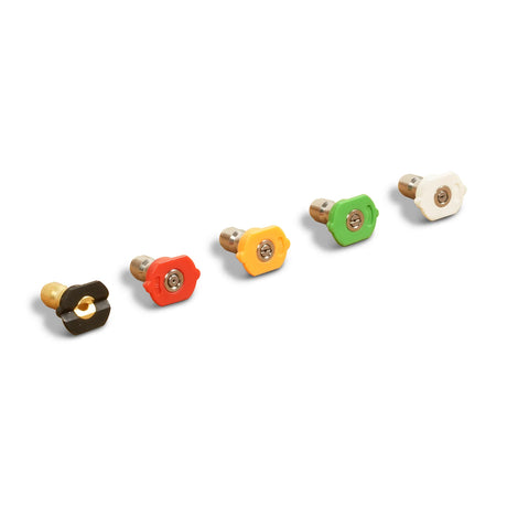Pressure Washer Spray Nozzle Set (for SKU: 204002, 204003, 204004, 204006, 204007, 204008, 204010, 204011, 204012)