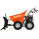 MechMaxx 660lbs Capacity 7HP Gas Powered Wheelbarrow Cart with Snow Shovel , T30